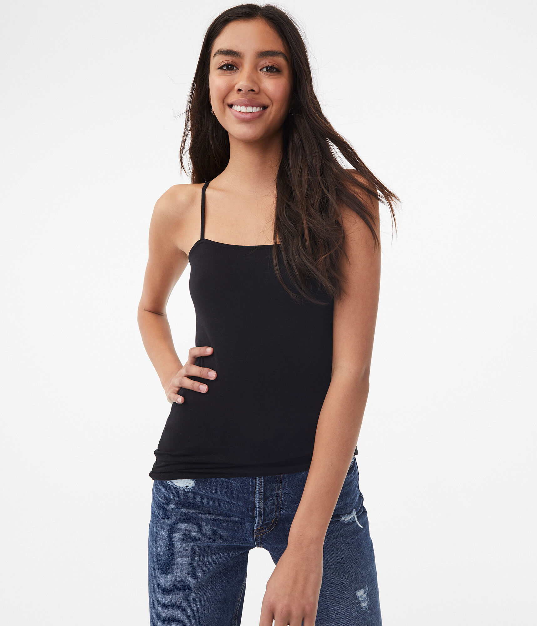 Favorite Square-Neck Basic Cami