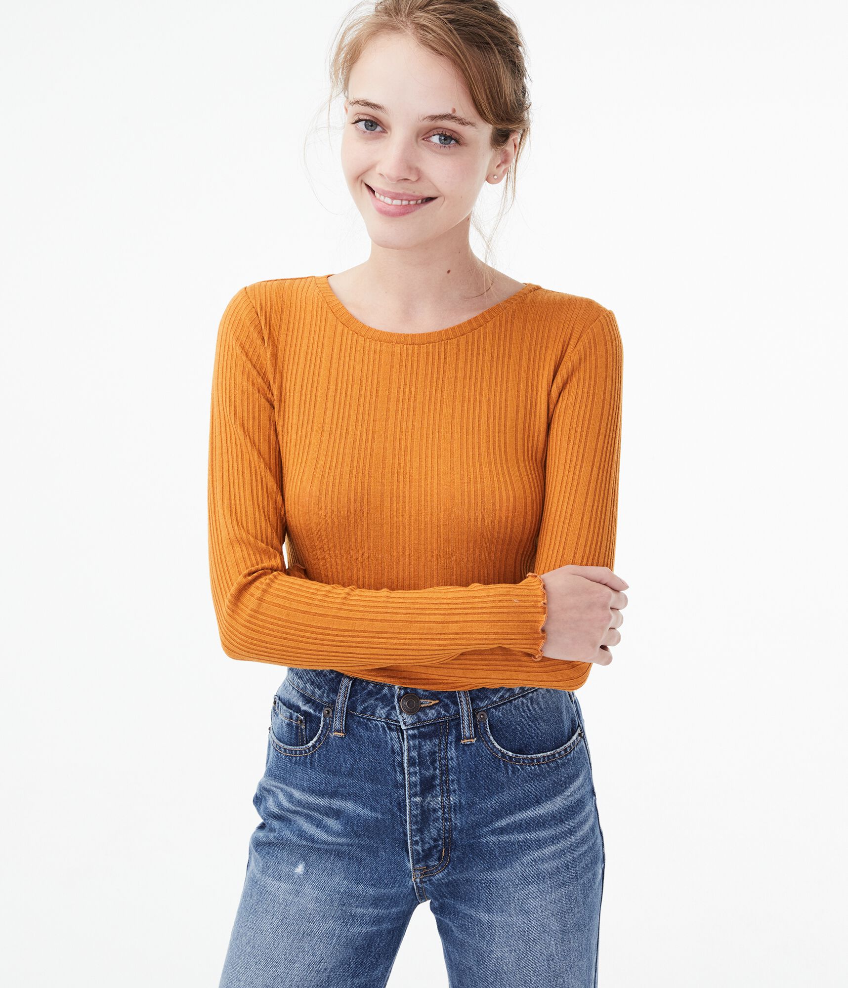 Long Sleeve Shrunken Tee