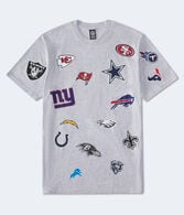 NFL Team Logos Relaxed Graphic Tee