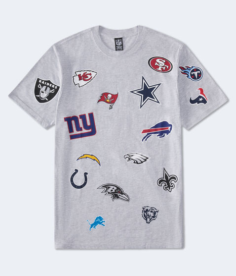 NFL Team Logos Relaxed Graphic Tee