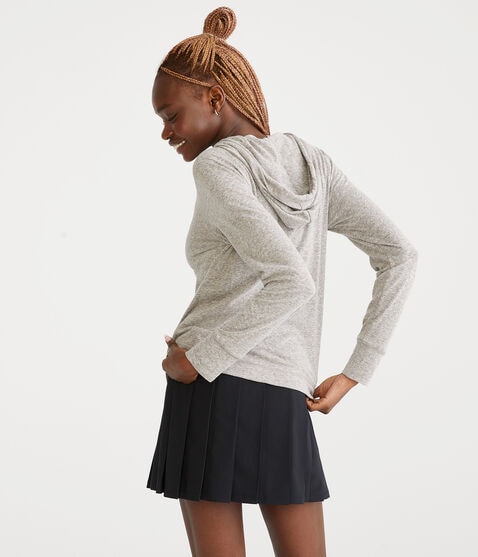 Long Sleeve Aeropostale 87 Hooded Graphic Tee Long Sleeve Aeropostale 87 Hooded Graphic Tee