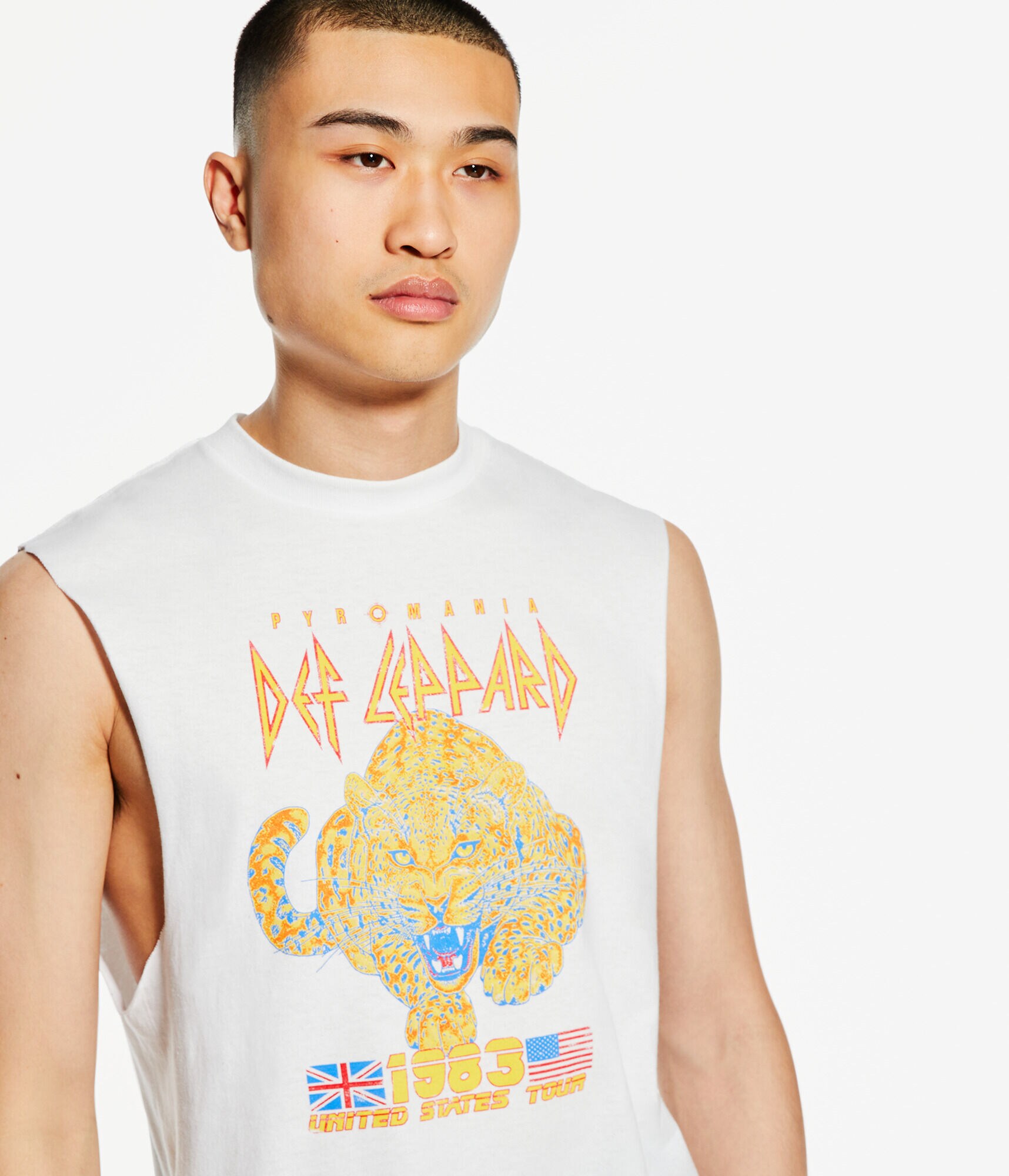 Def Leppard Pyromania Muscle Tank