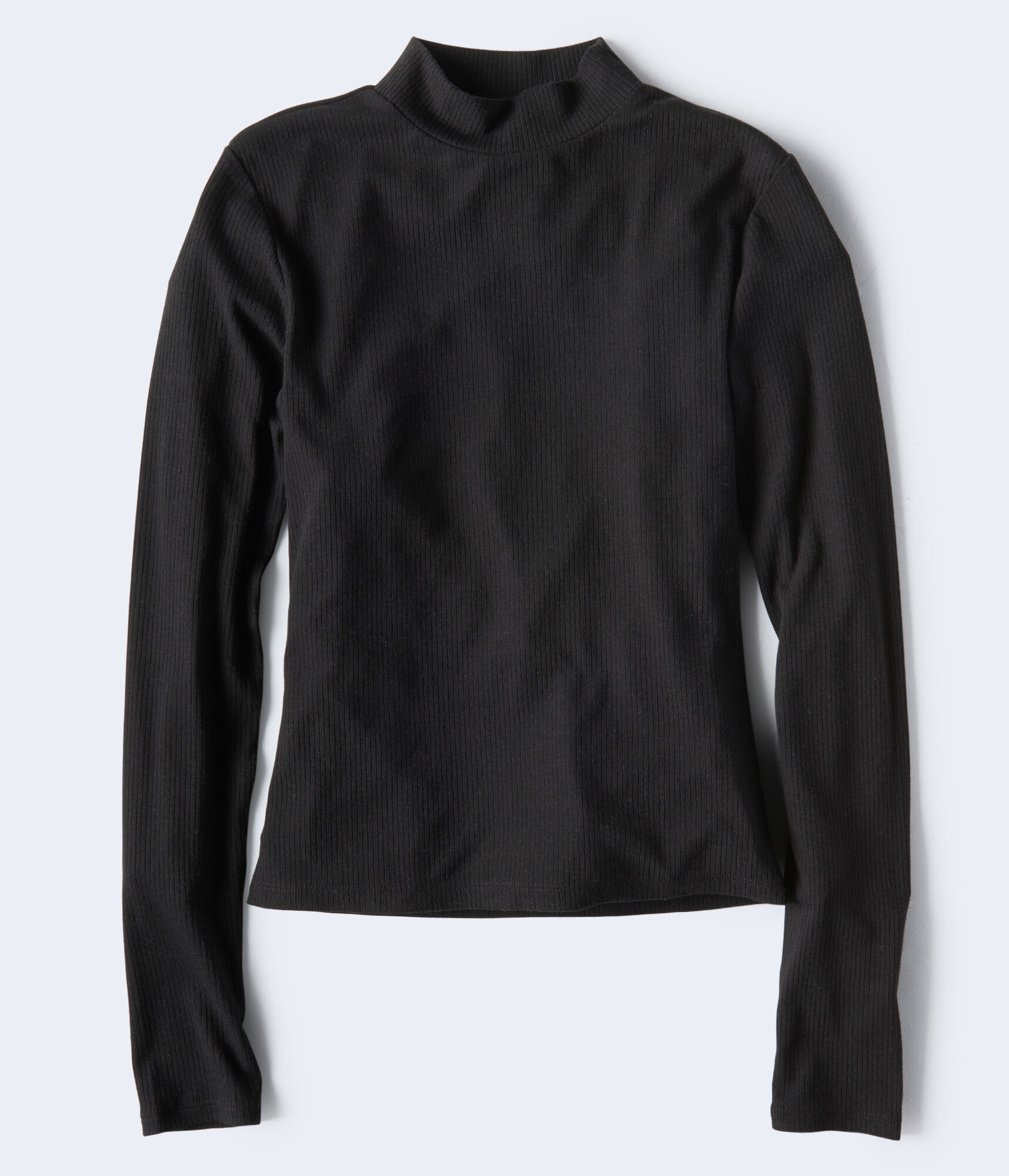 Long Sleeve Seriously Soft Mock-Neck Tee