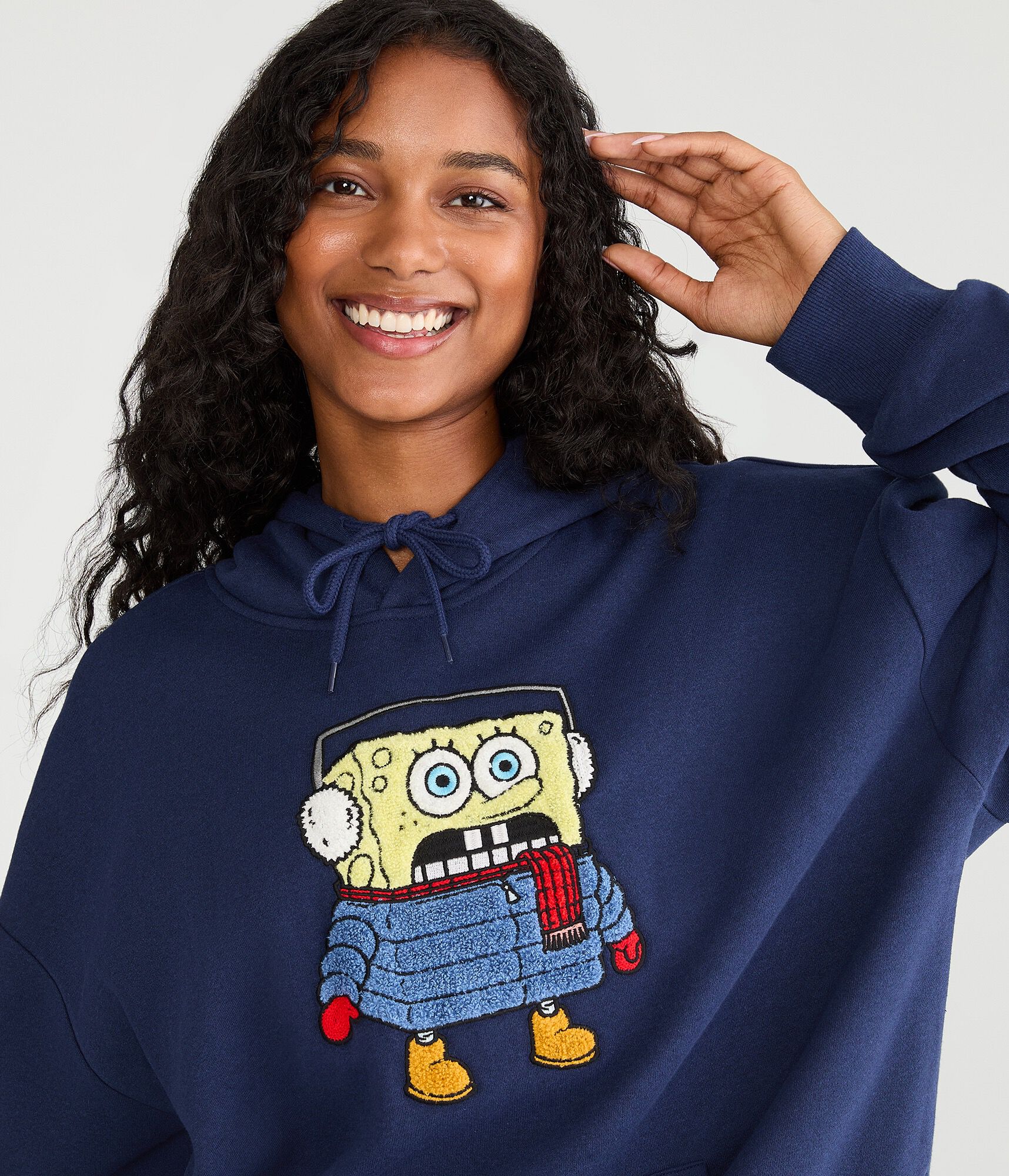 SpongeBob x Aero Chilly Pullover Hoodie
