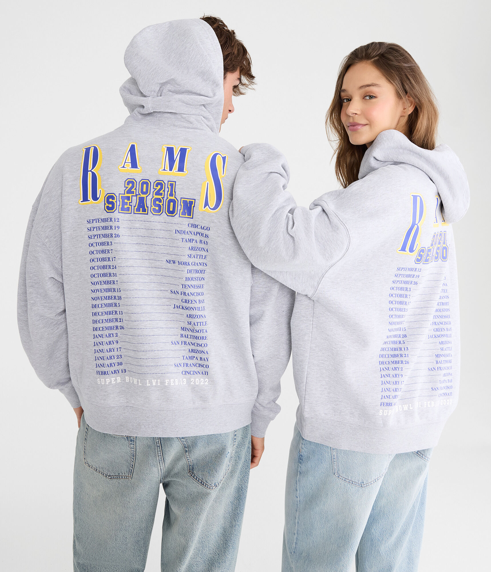 Los Angeles Rams 2021 Season Pullover Hoodie
