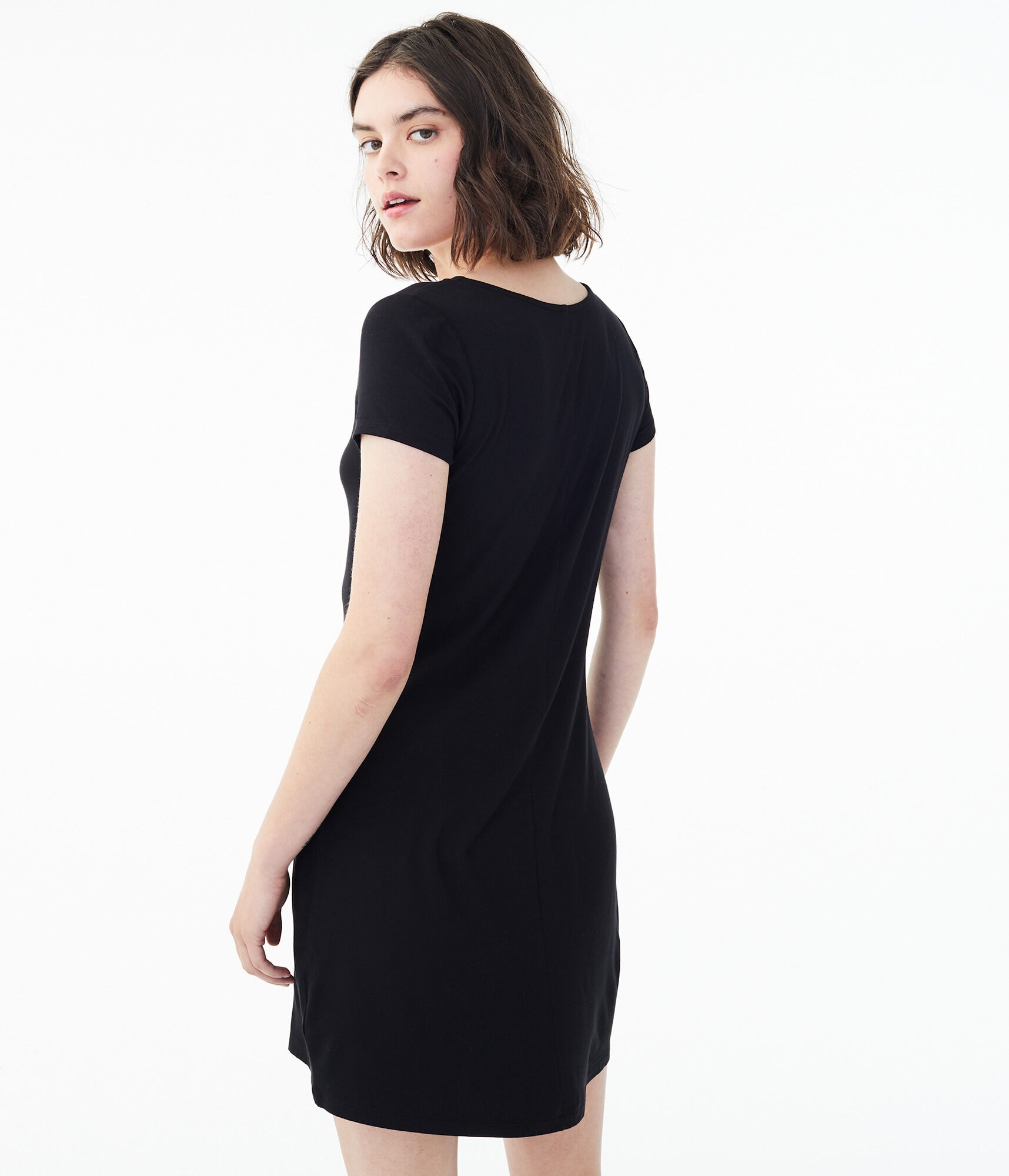 straight t shirt dress