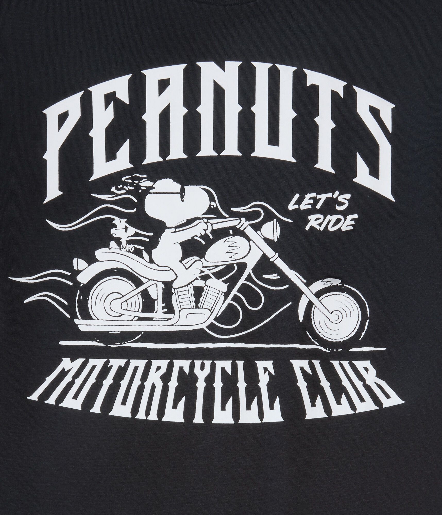 Peanuts Motorcycle Club Relaxed Graphic Tee