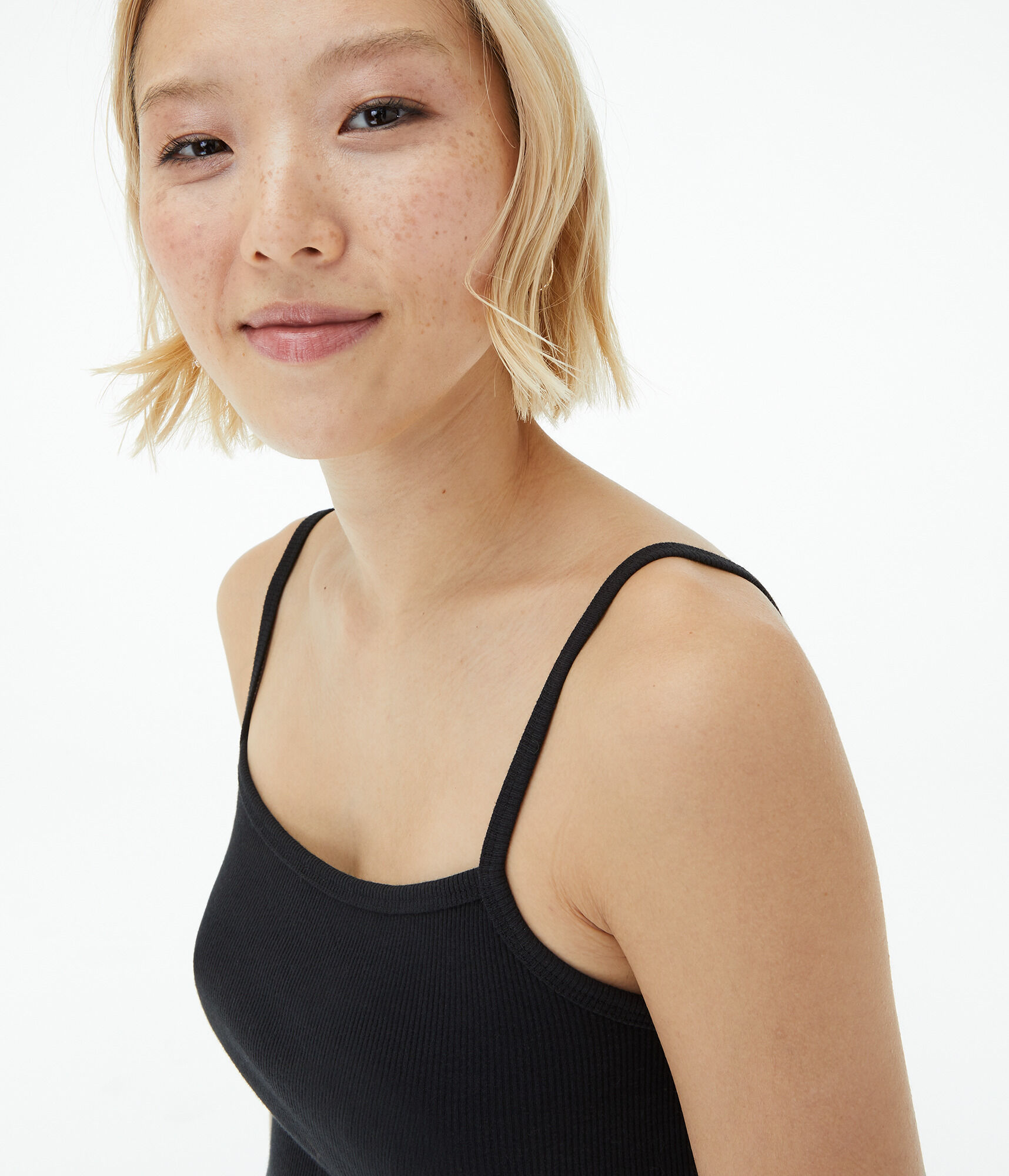 Solid Cropped Cami***