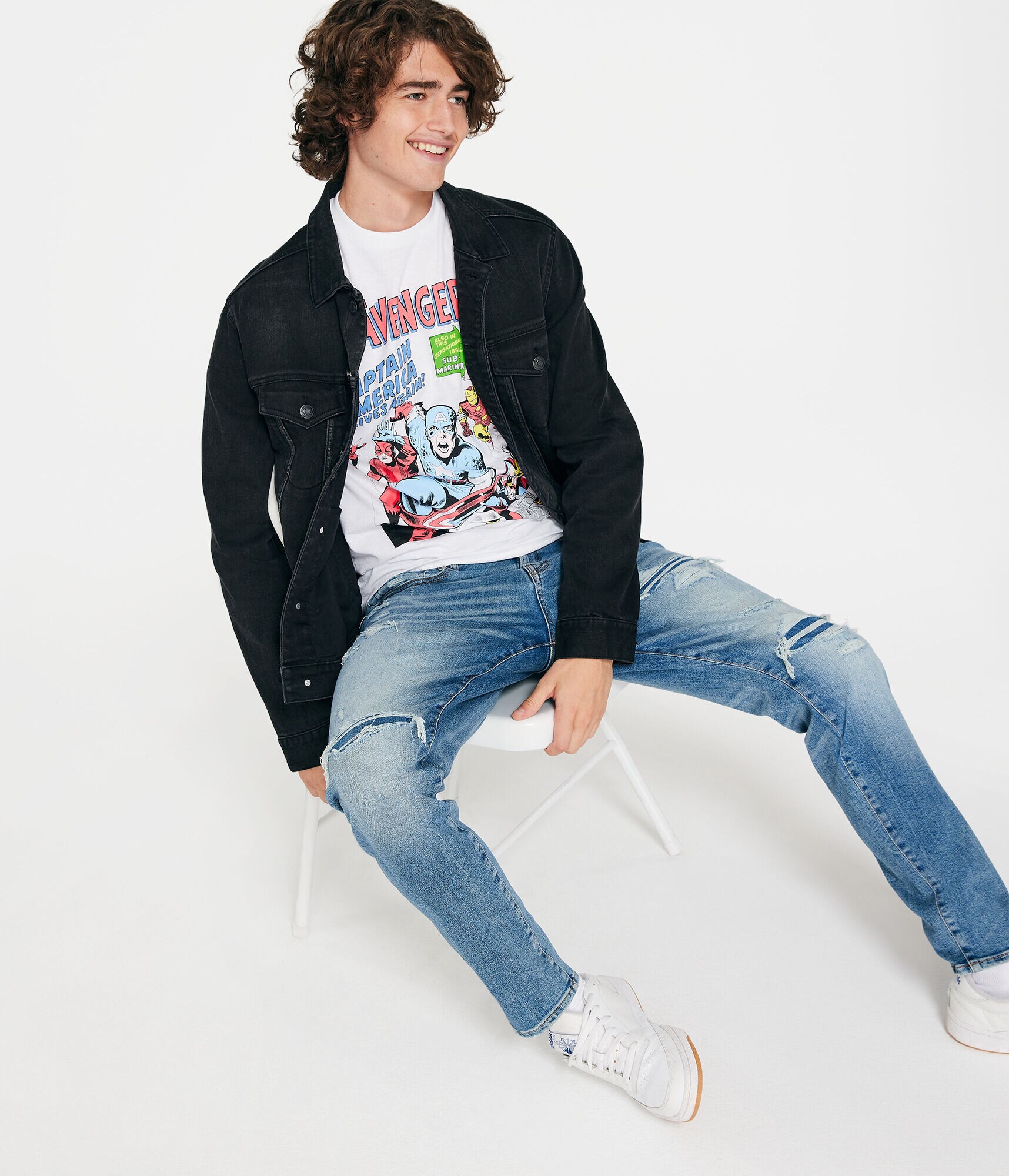 Avengers Comic Graphic Tee