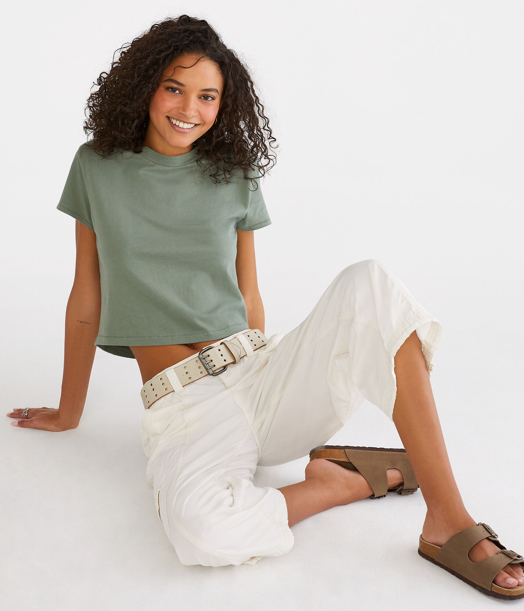 Vintage Fit Crew Tee