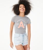 Large Letter Logo Graphic Tee