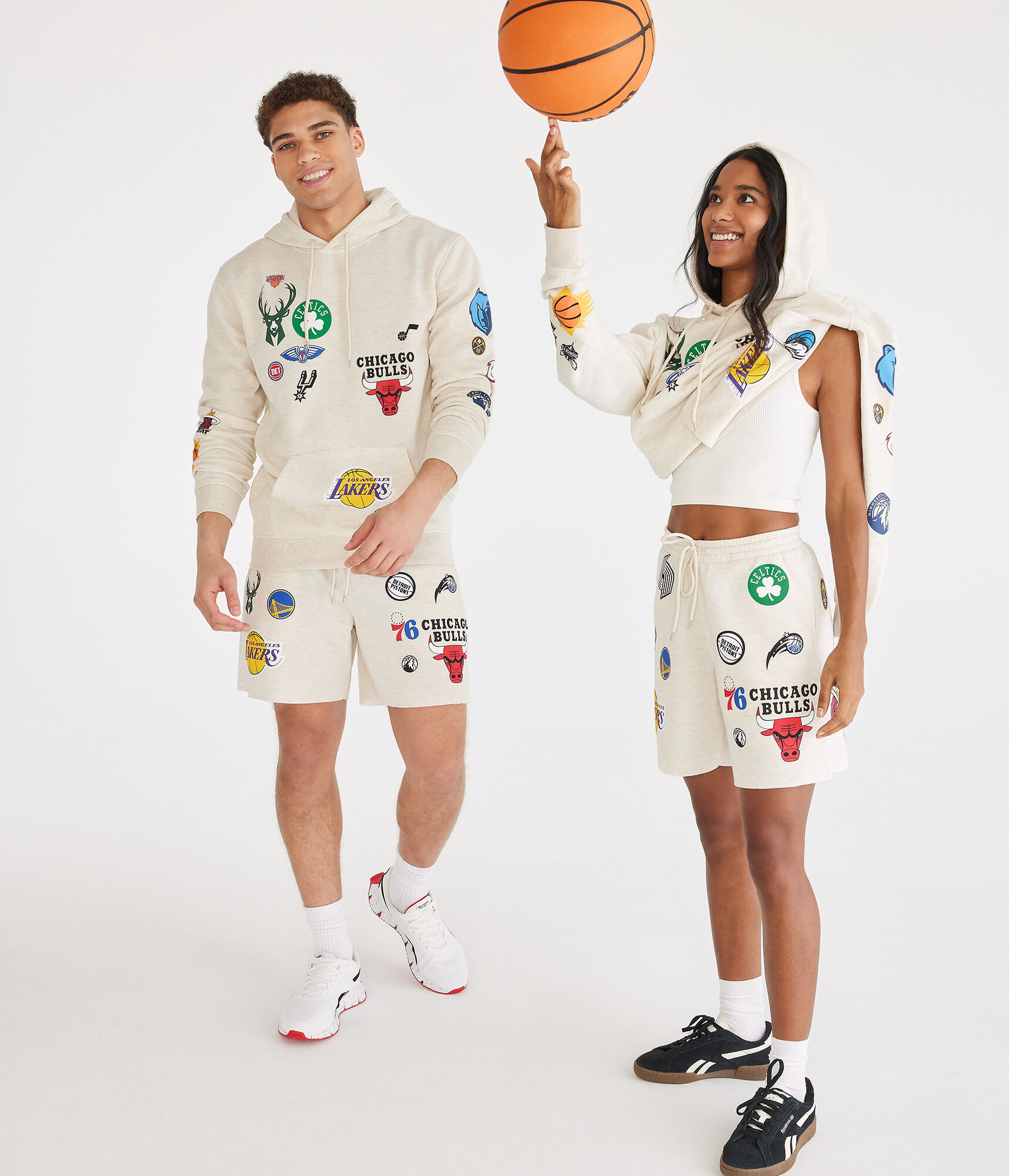 NBA Team Logos Pullover Hoodie