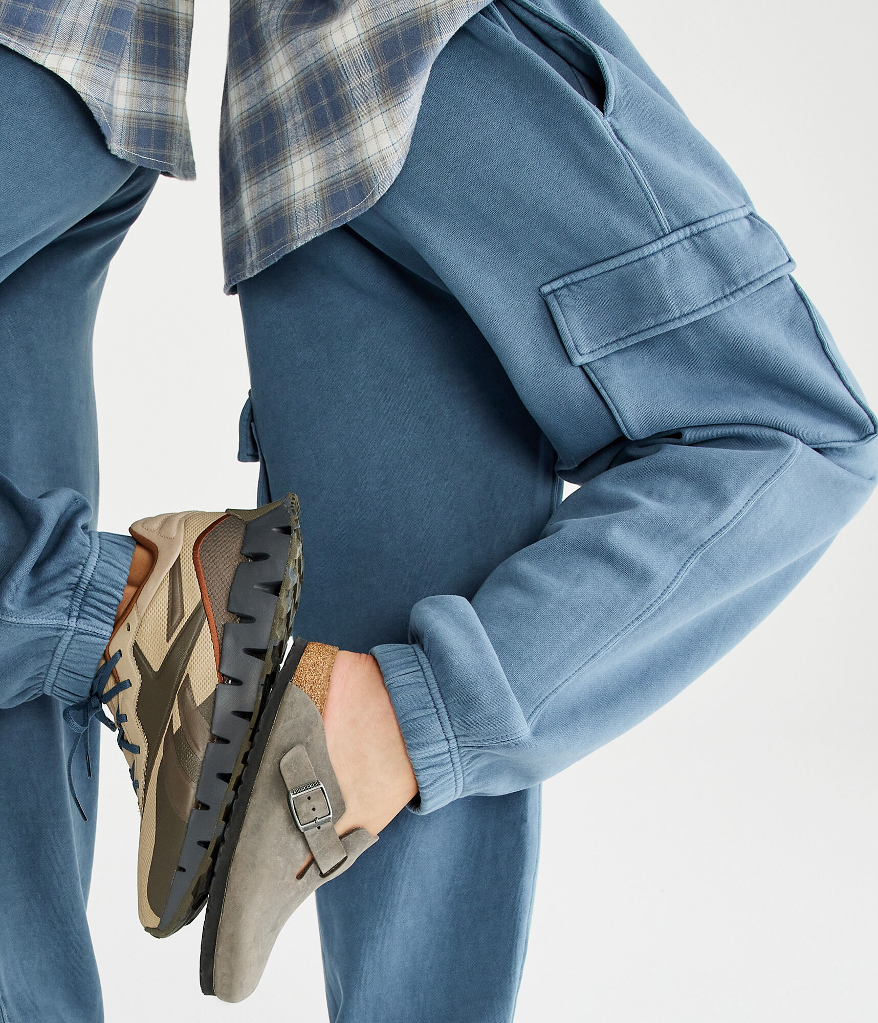 Essentials Washed Cargo Joggers