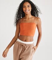 Seriously Soft Cropped Bungee Cami