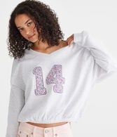 Number 14 V-Neck Sweatshirt