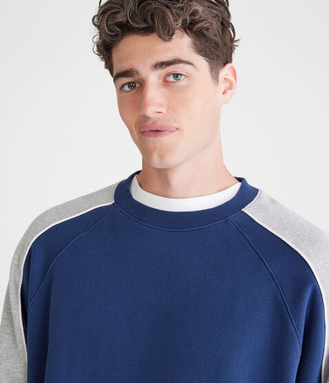 Cloud Soft Colorblocked Crew Sweatshirt Cloud Soft Colorblocked Crew Sweatshirt