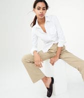 Curvy Classic Stretch-Woven Pants