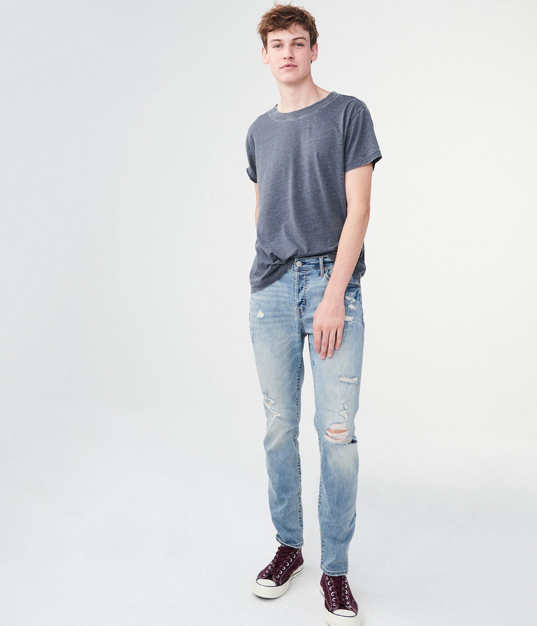 aeropostale light wash jeans