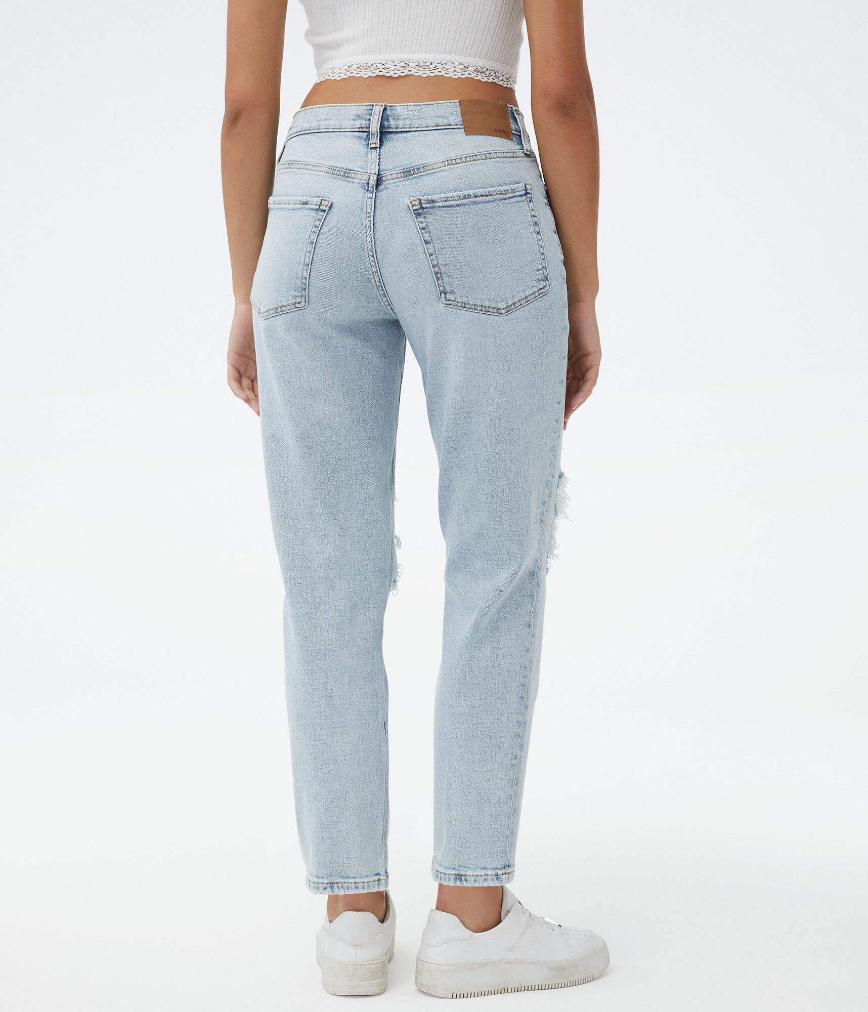 ▷▷mam High-Waisted Stretch Mom Jean