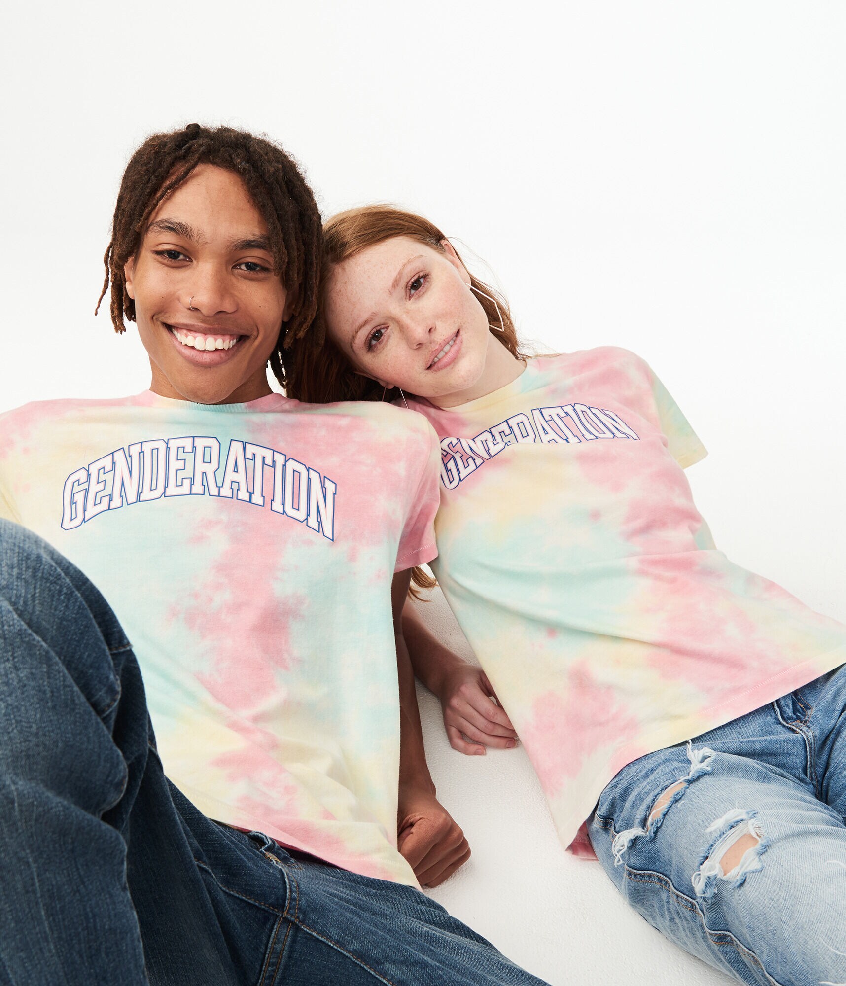 Aero One Tie-Dye Genderation Graphic Tee