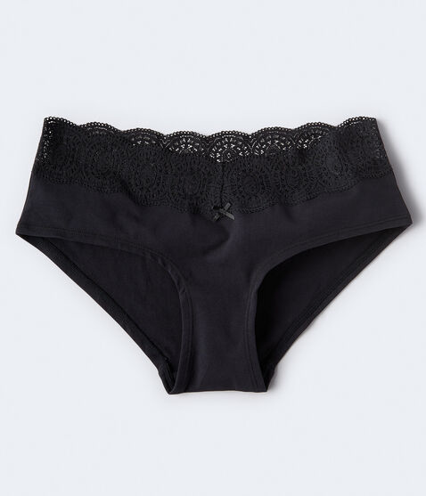 Lace-Trimmed Hipster Lace-Trimmed Hipster