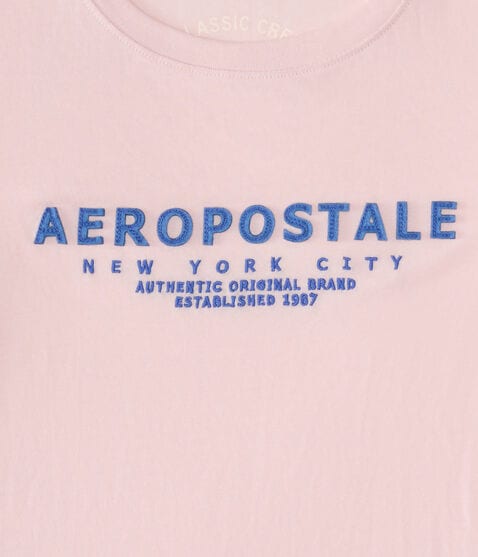 Aeropostale New York City Appliqué Graphic Tee