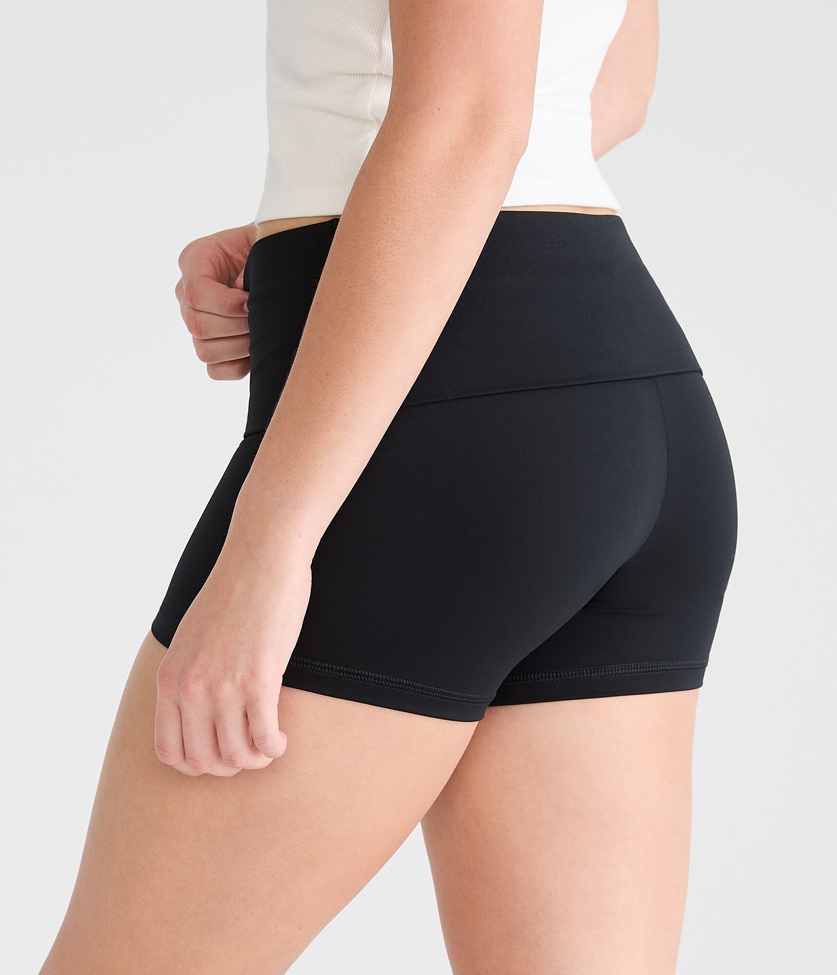Buttery Soft Fold-Over Booty Shorts
