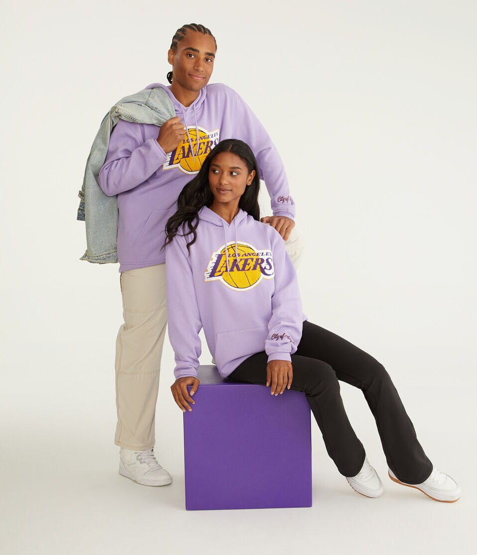 Los Angeles Lakers Chenille Pullover Hoodie