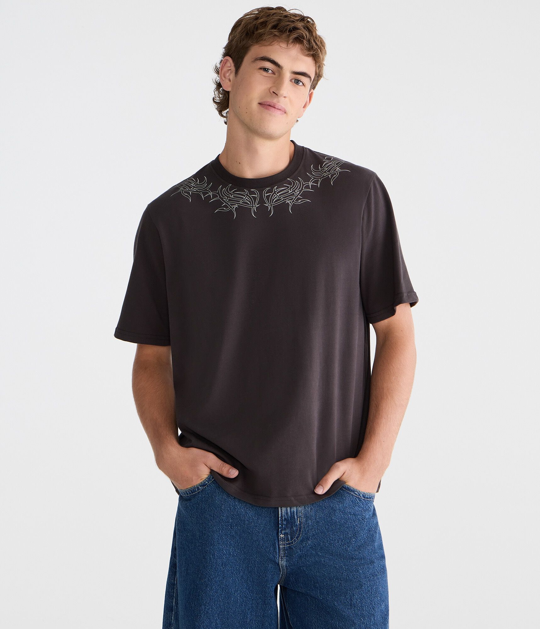 Barbed Wire Tattoo Graphic Tee