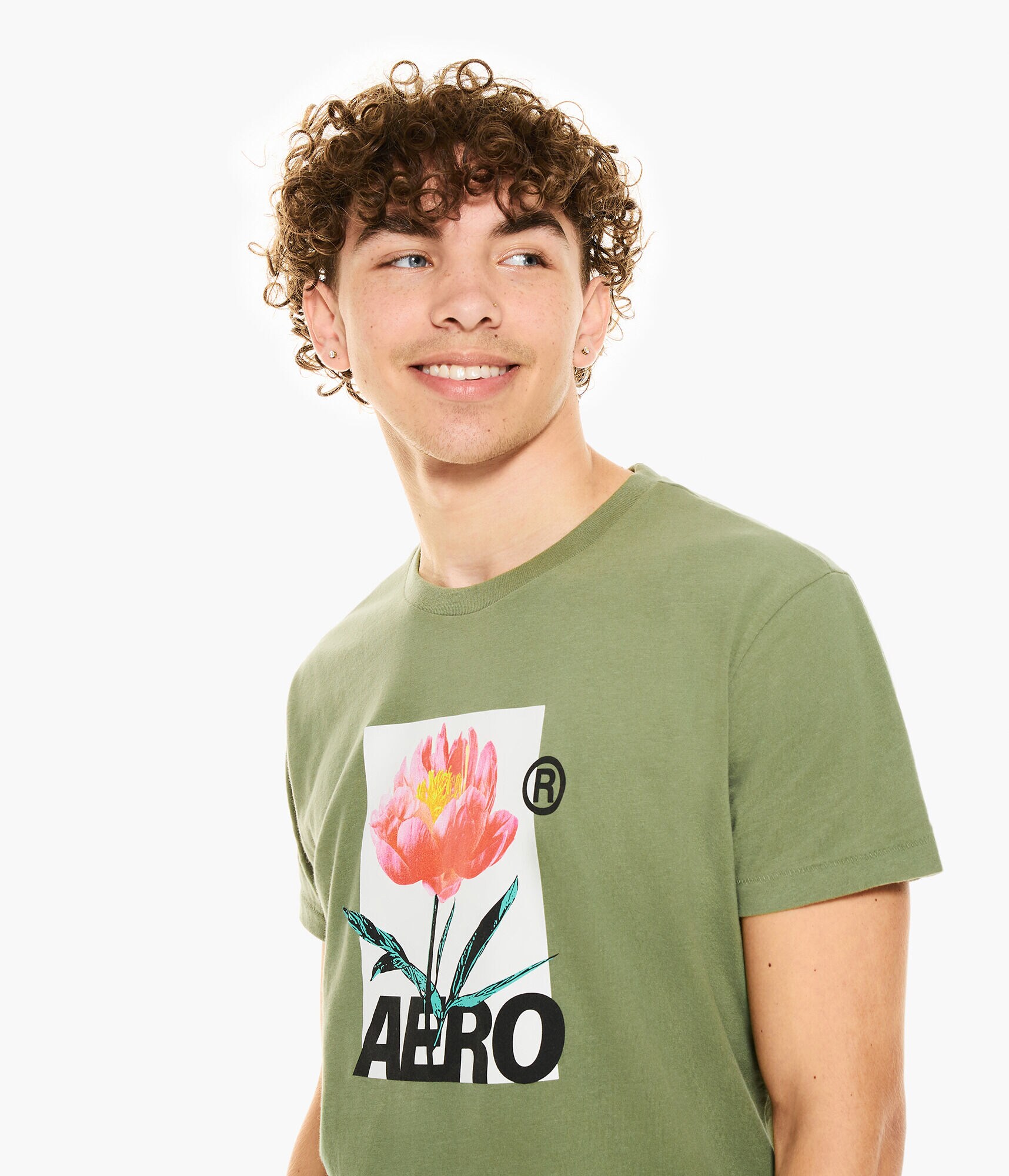 Aero Flower Trademark Graphic Tee
