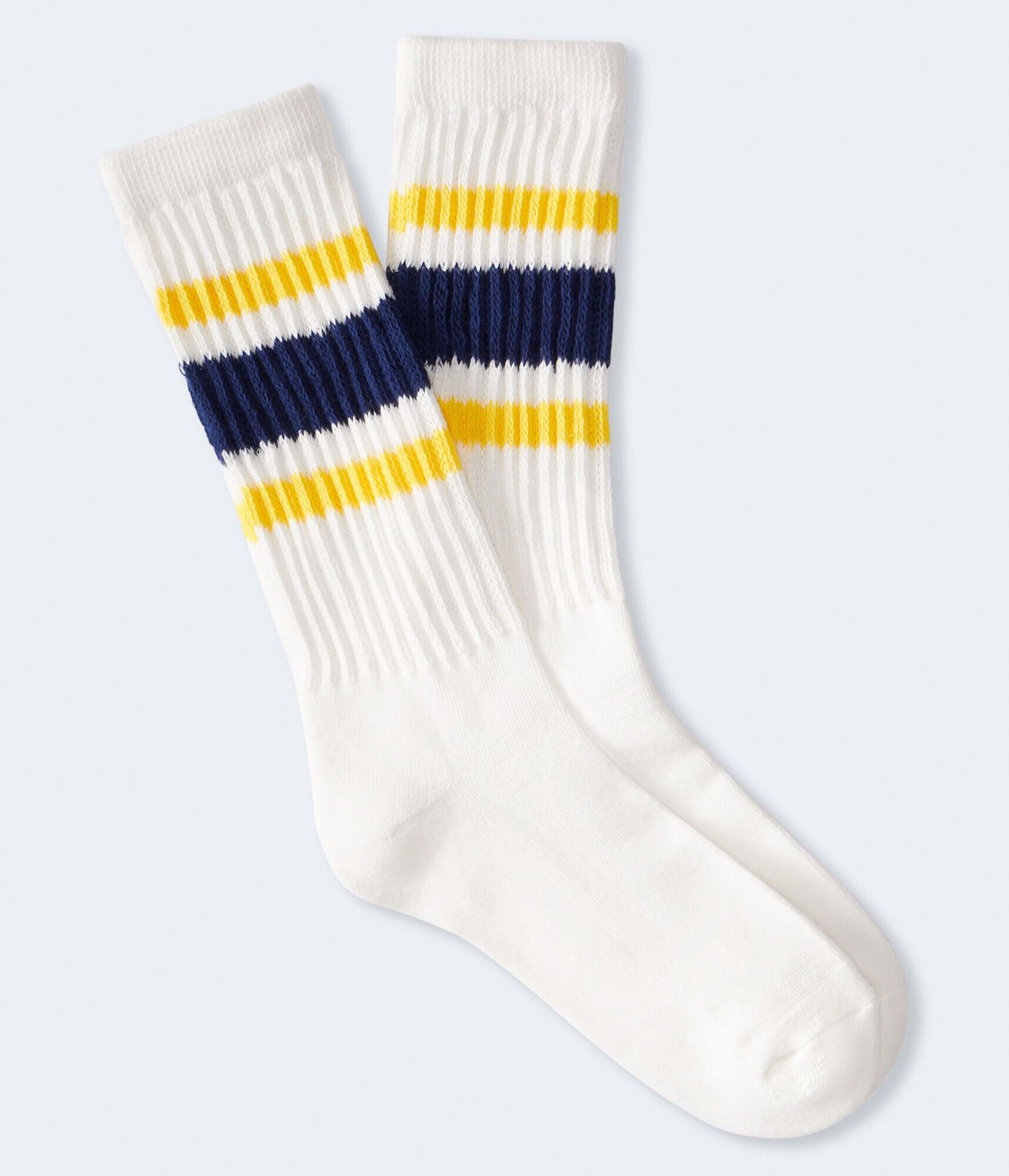 Varsity Stripe Slouchy Crew Socks