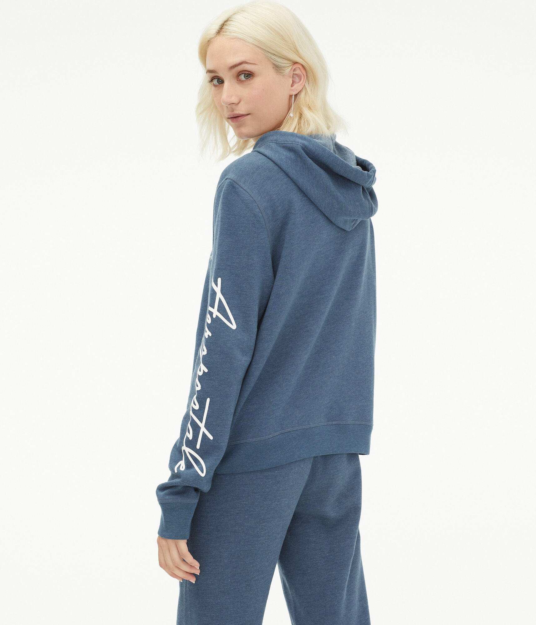 Aeropostale Script Circle Pullover Hoodie