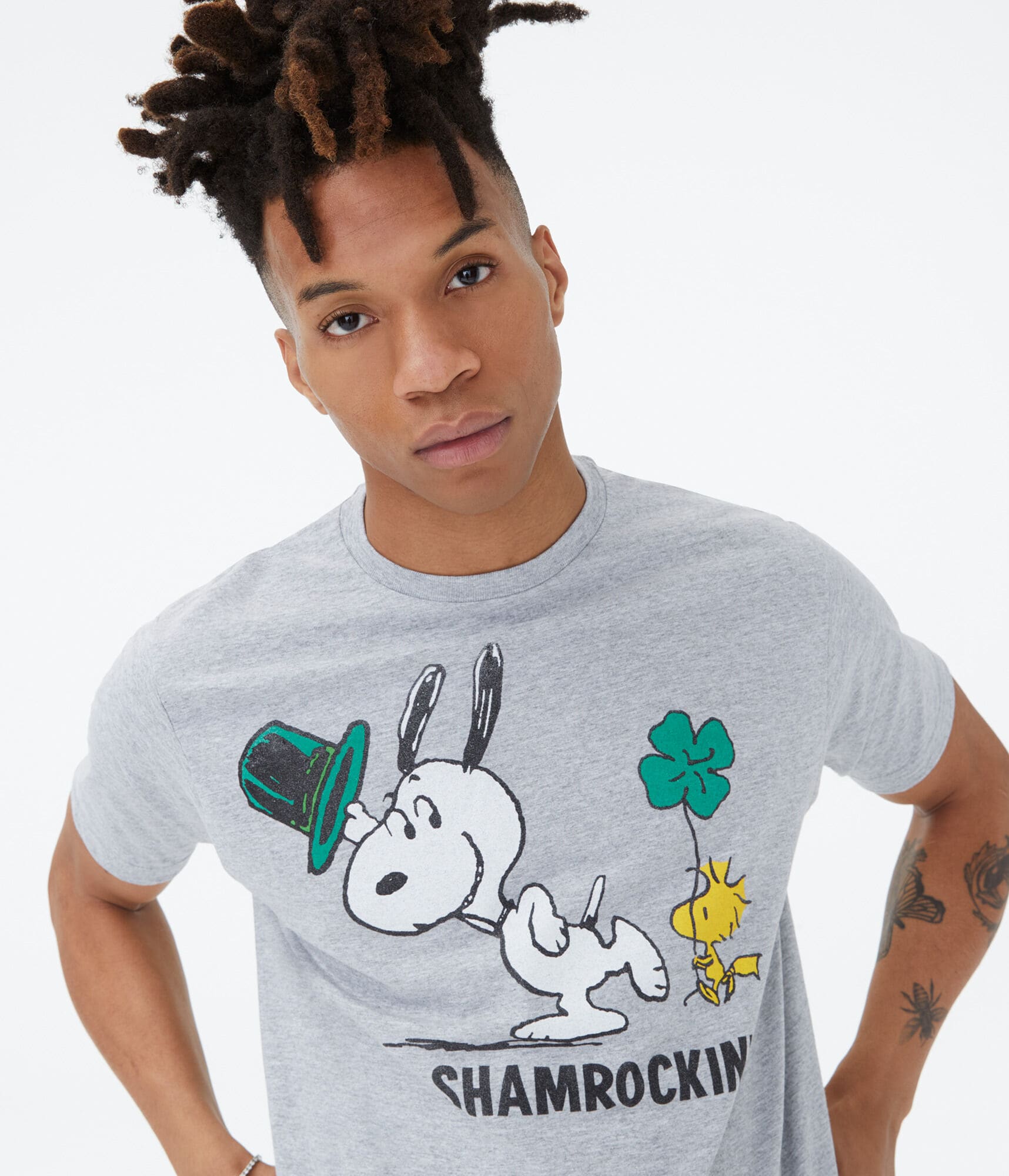 Shamrockin' Snoopy Graphic Tee