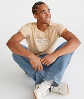 Go Where You Feel Alive Flocked Graphic Tee