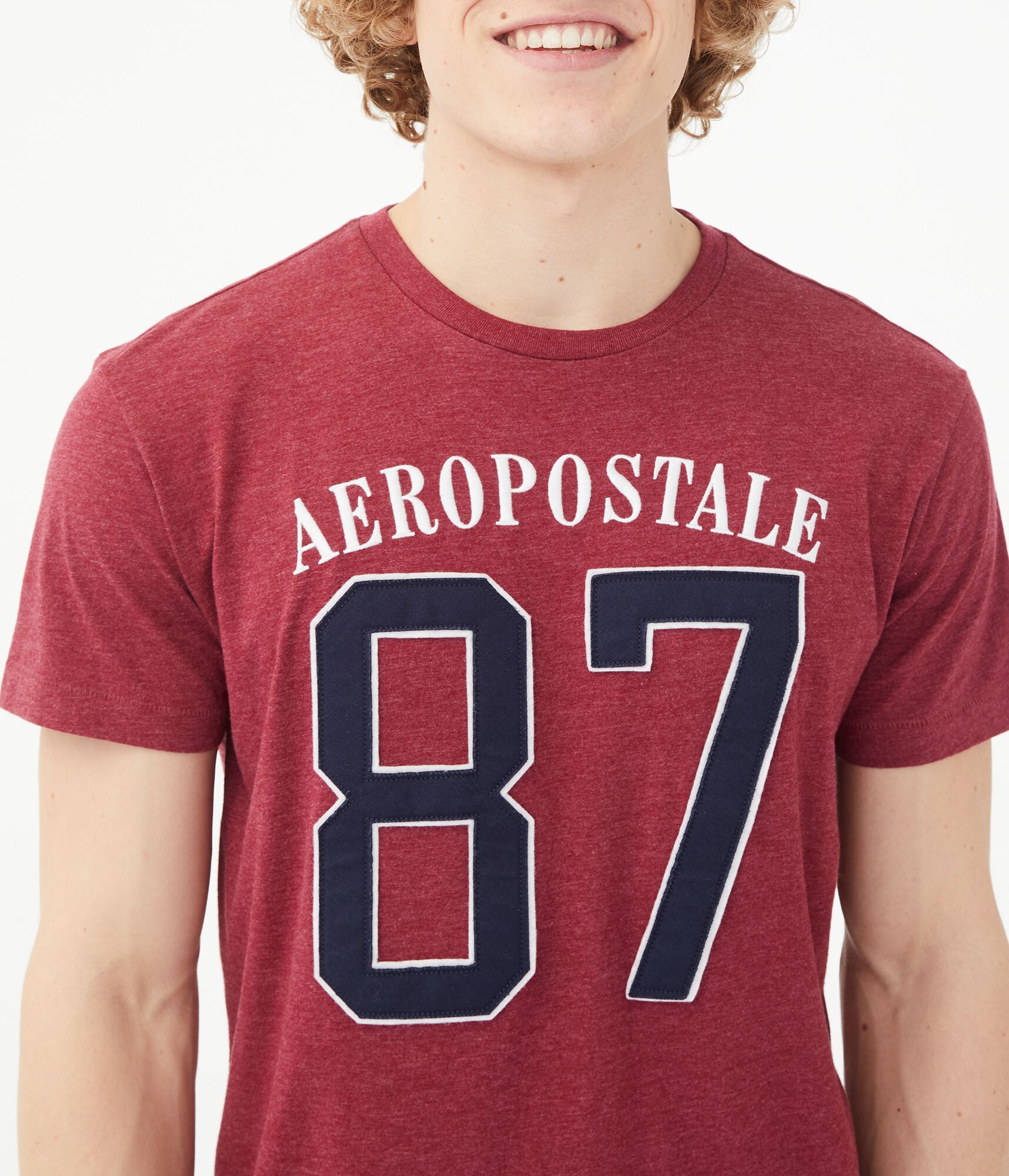 Large 87 Appliqu&eacute; Graphic Tee