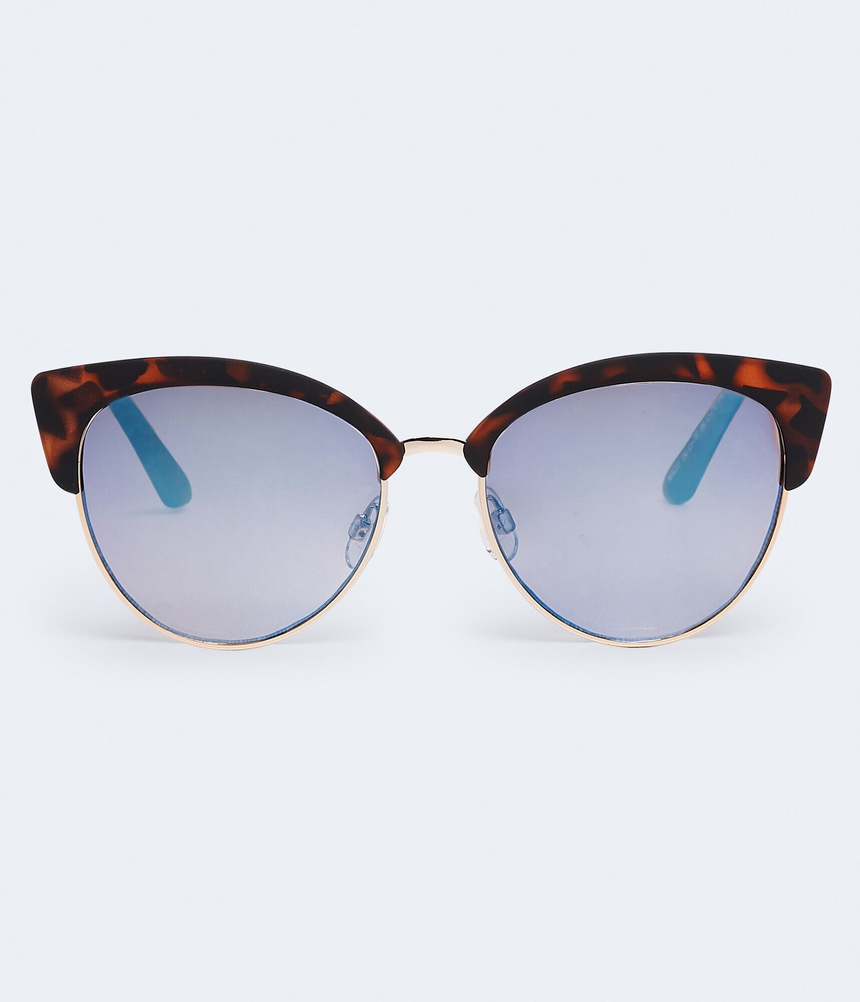 Matte Tortoiseshell Cateye Sunglasses