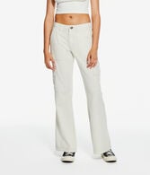 Low-Rise Flare Utility Cargo Pants