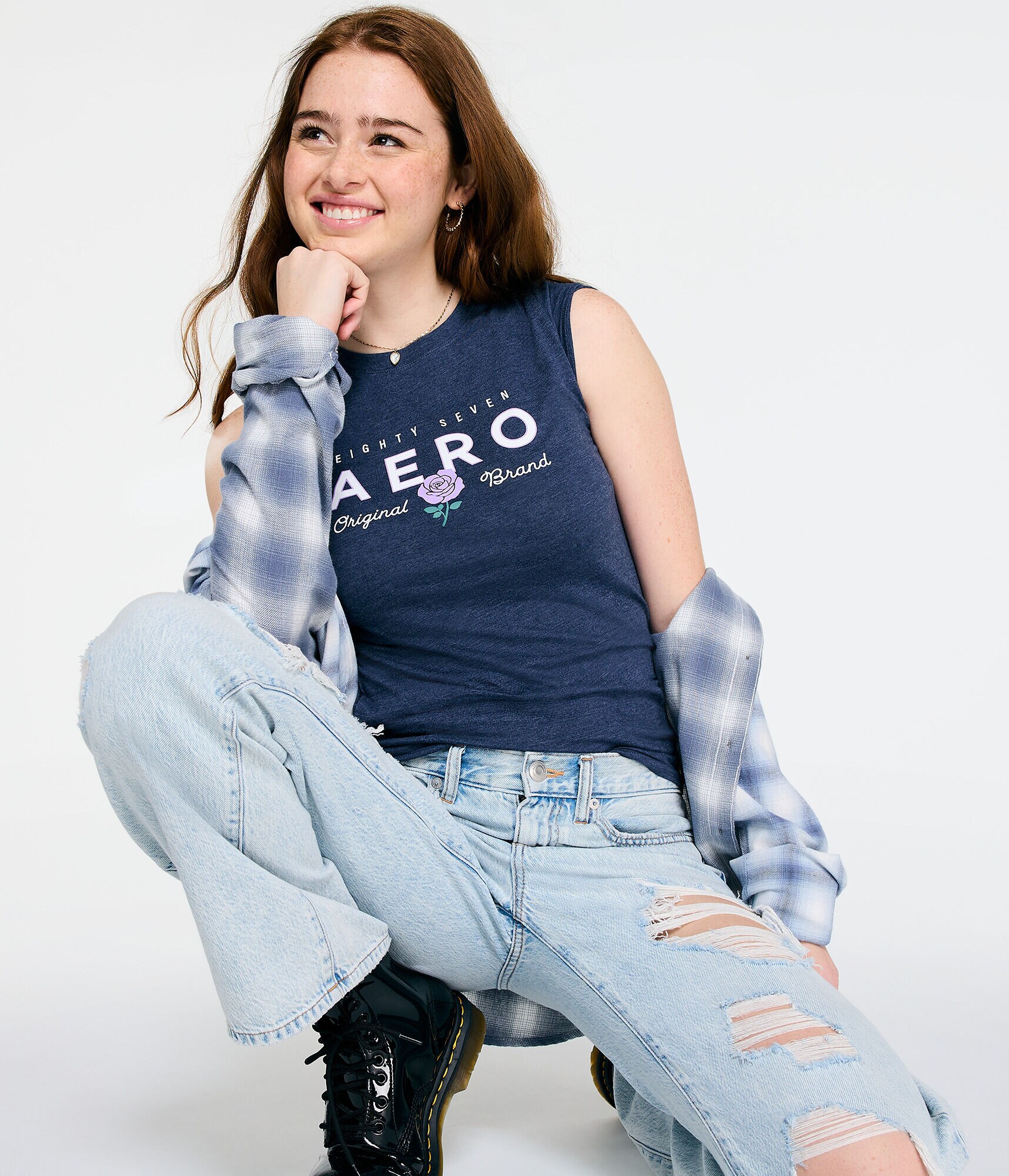 Aero Rose Graphic Tee