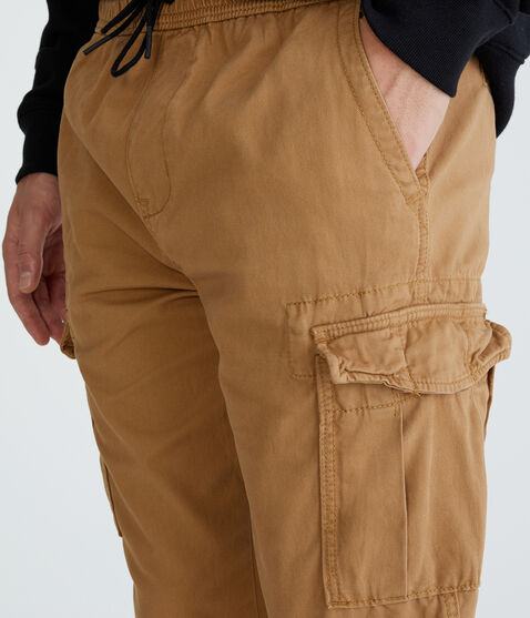 Twill Cargo Joggers Twill Cargo Joggers