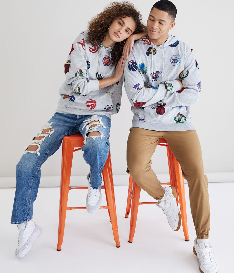 NBA Team Logos Pullover Hoodie
