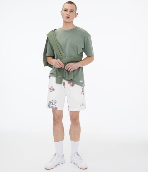 Washed Loose Fit Crew Tee