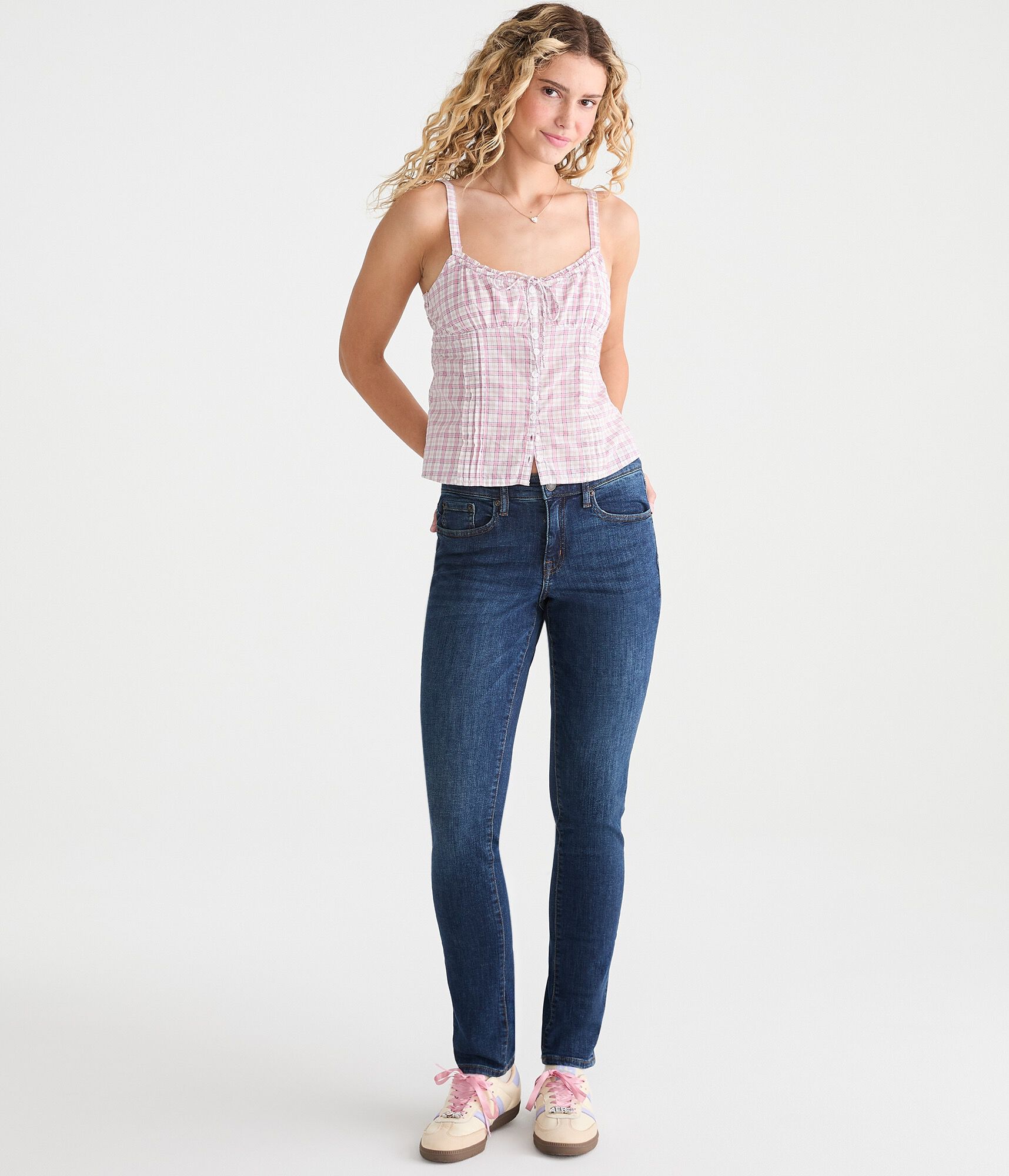 Mid-Rise Skinny Jean