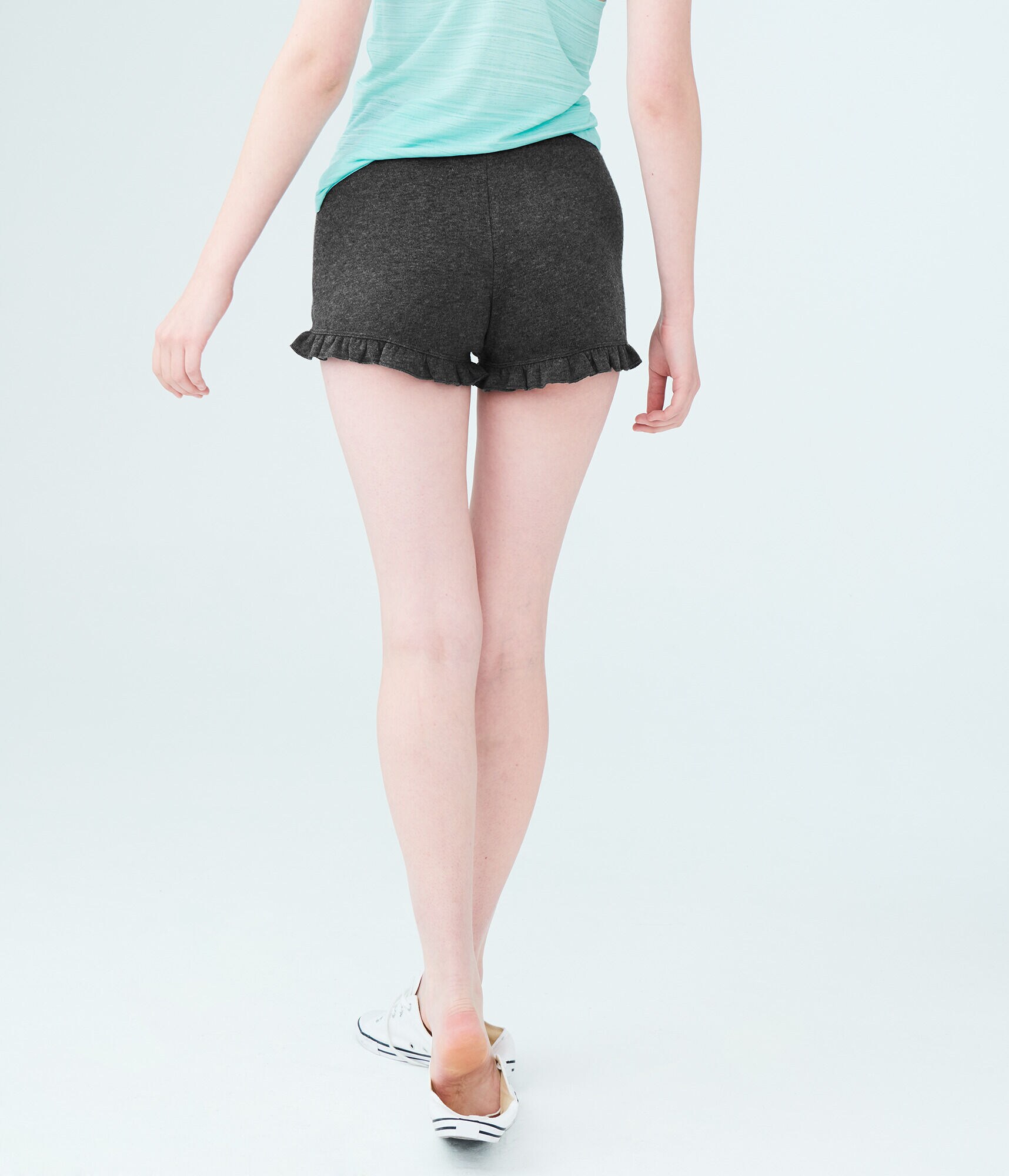 LLD Ruffled Fleece Shorts