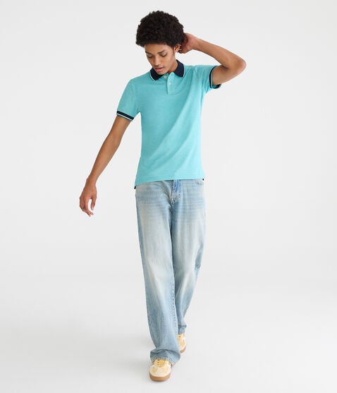 Contrast Tipped Piqué Polo Contrast Tipped Piqué Polo