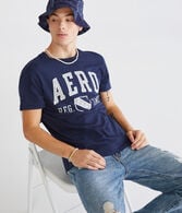 Aero NYC Trademark Logo Graphic Tee