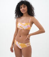 Tie-Dye Square-Neck Bikini Top