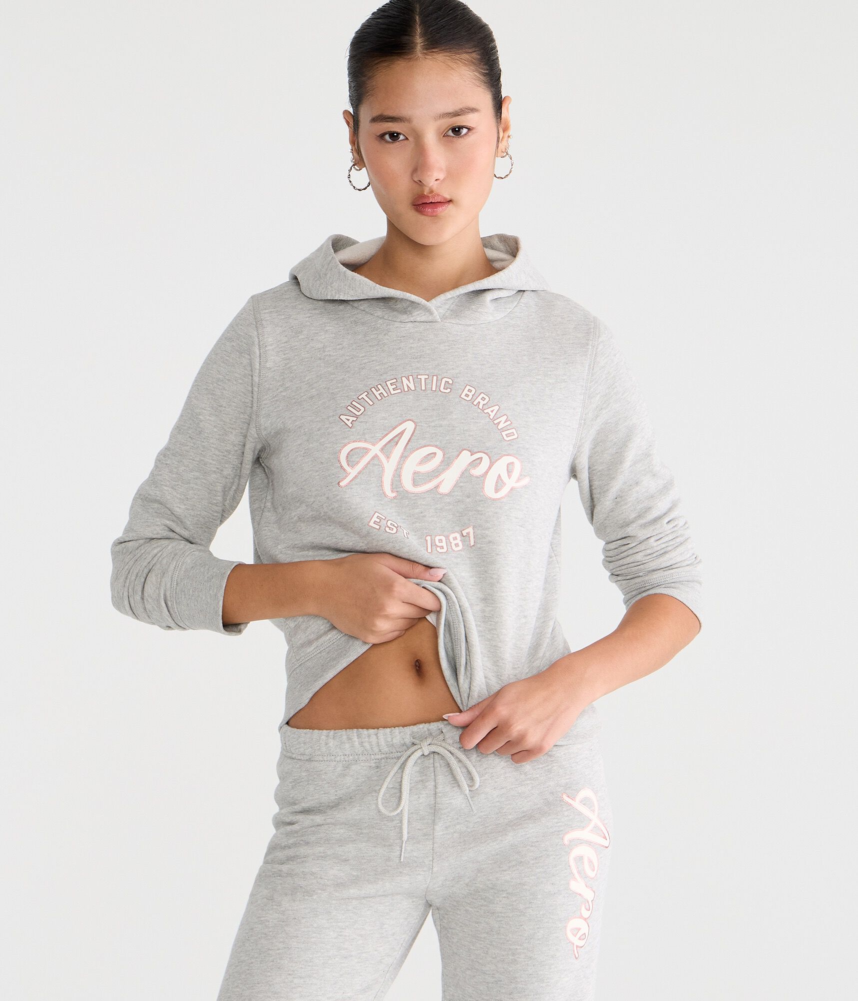 Aero Authentic Brand Pullover Hoodie