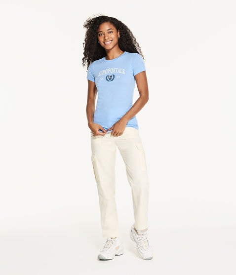 Aeropostale 87 Crest Graphic Tee