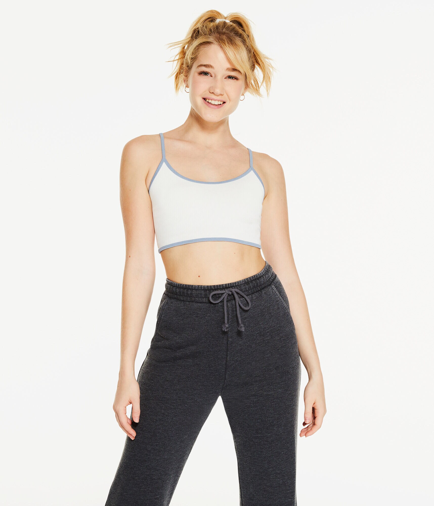 Seriously Soft Seamless Tipped Cropped Cami