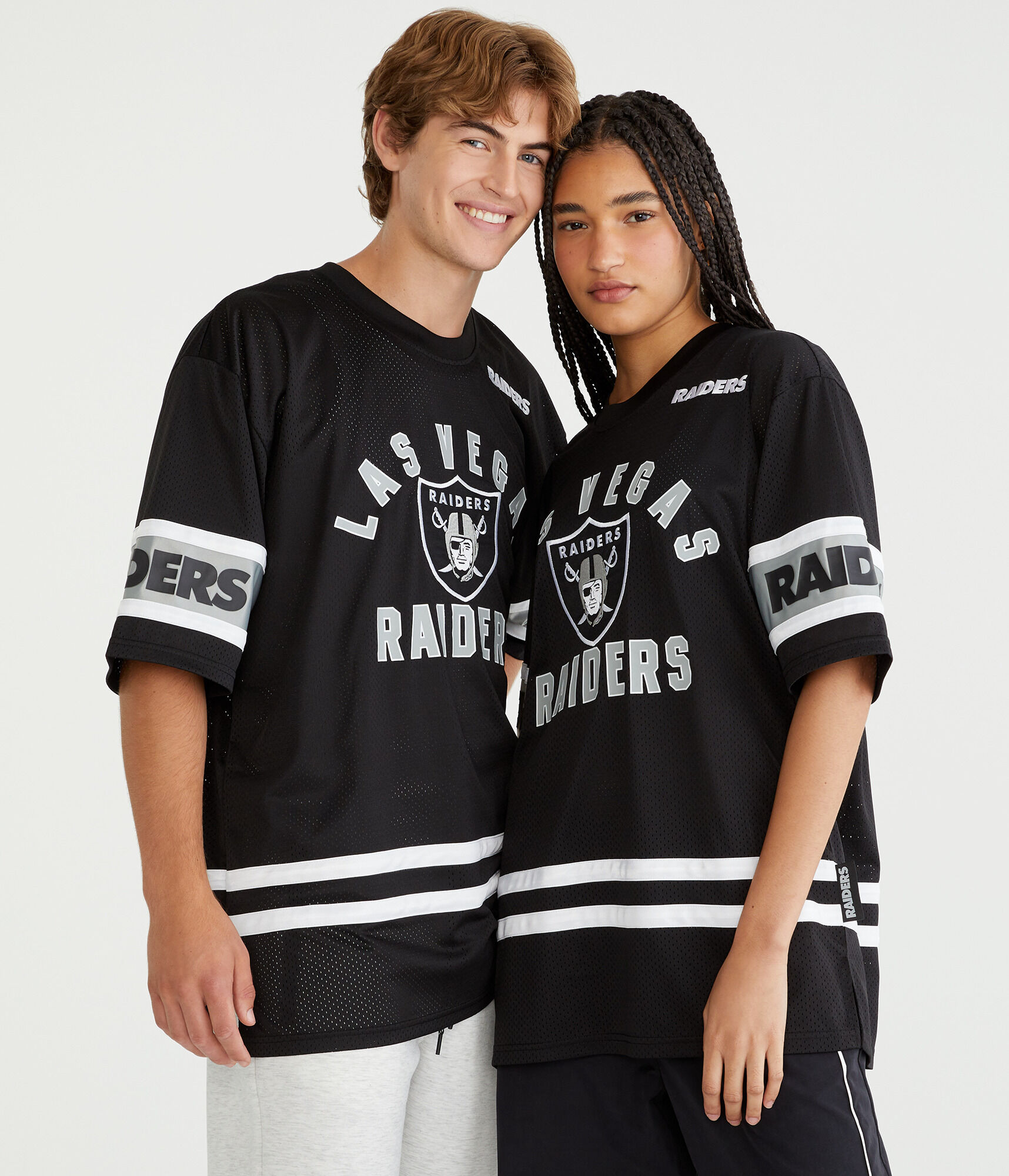 Las Vegas Raiders Mesh Top